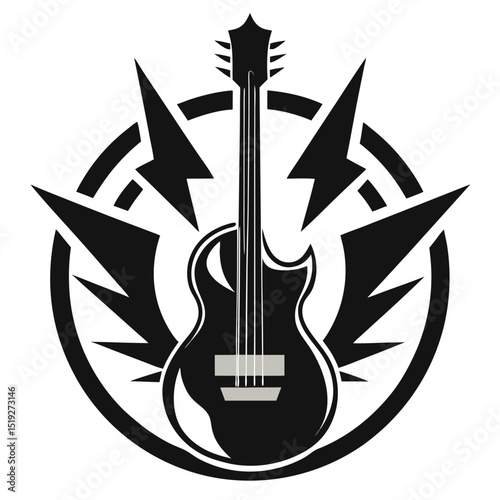guitar vector illustration