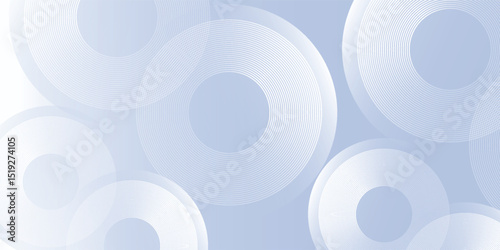 Abstract blue modern background with circle elements. Digital technology lines art nice modern