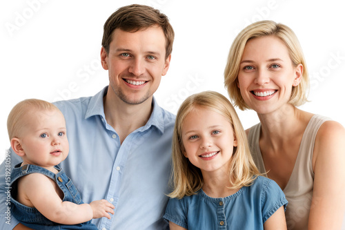 Wallpaper Mural happy family scene father mother and two child boy and girl polaroid concept feliz escena familiar padre madre y dos niño y niña concepto scène de famille heureuse père mère et deux enfants bayram Torontodigital.ca