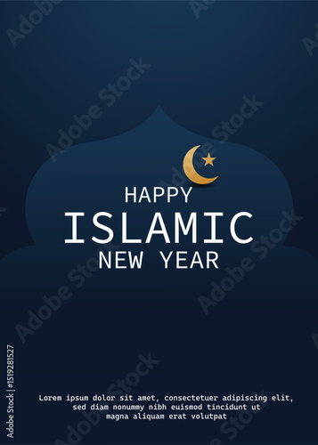 islamic new year poster