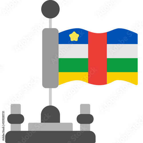 Central African Republic Icon