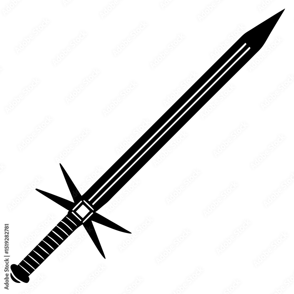 Naklejka premium sword