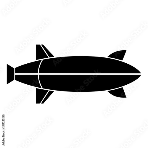 vector illustration of airplane