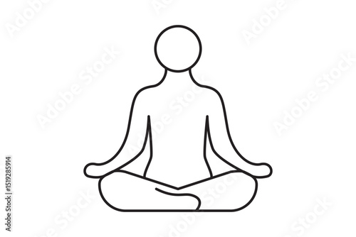 yoga lotus position