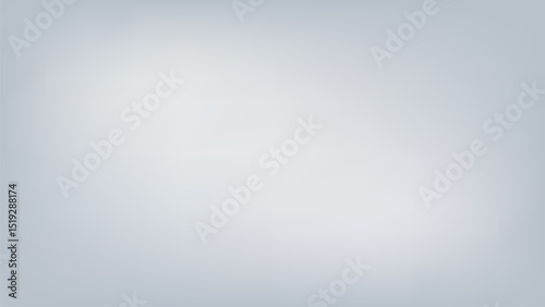 Gradient White Vector Background with Modern Bright Soft Blur and Minimal Blank Grey Style.