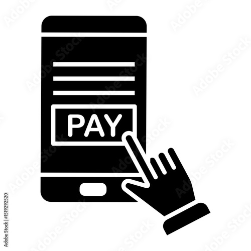 online payment Solid icon