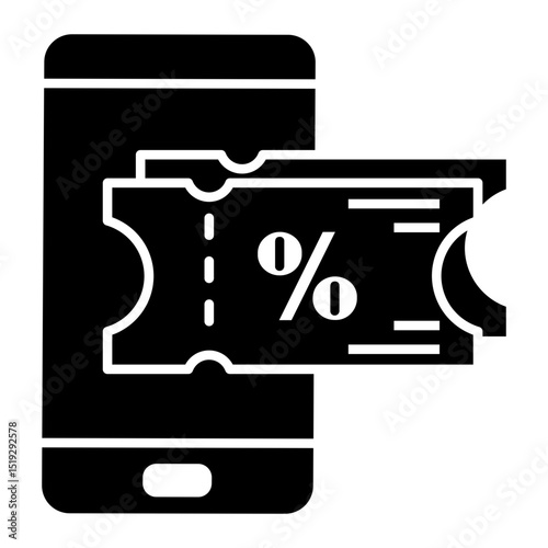 voucher Solid icon