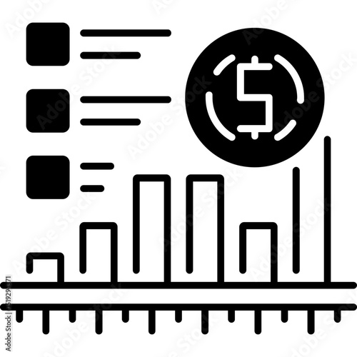 Financial Forecasting Icon