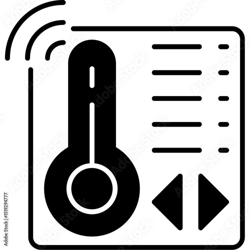 Smart Thermostat Icon