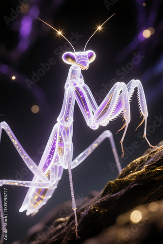 Fantasy Animals With Light and Mist