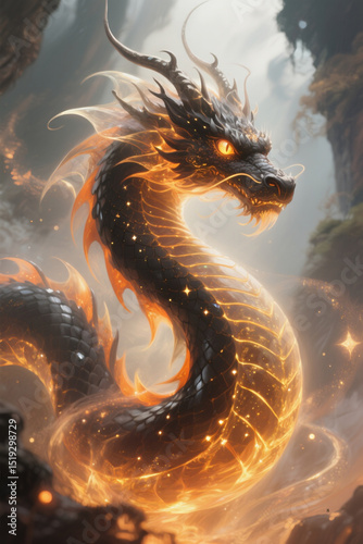 Fantasy Animals With Light and Mist