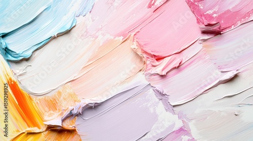all shades of different background colors in three-dimensional paint strokes of different sizes and directions and different shades of all shades with a little bit of all existing colors added