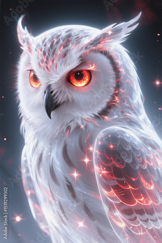 Fantasy Animals With Light and Mist