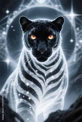 Fantasy Animals With Light and Mist
