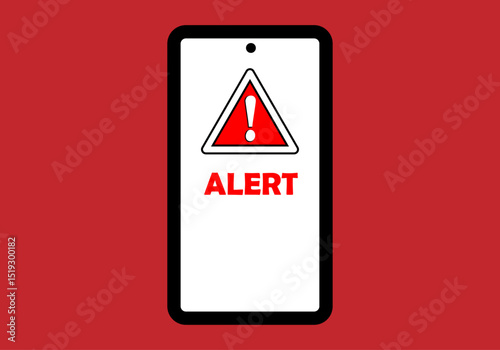 Alerta roja en el móvil