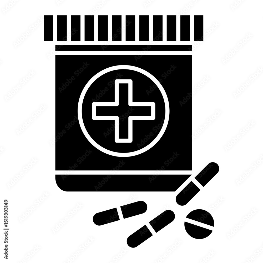 Obraz premium medicine bottle