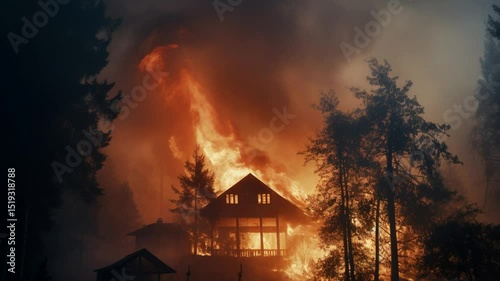 environmental issues large forest fires