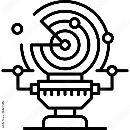 Drone Icon Vector Element