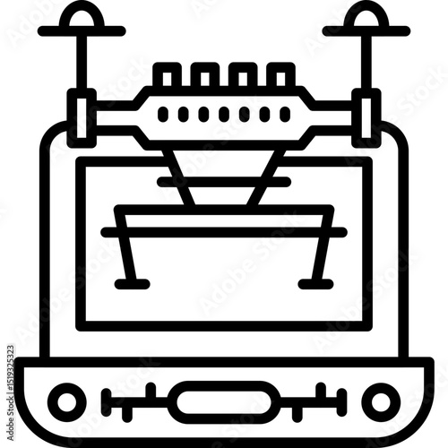 Drone Icon Vector Element