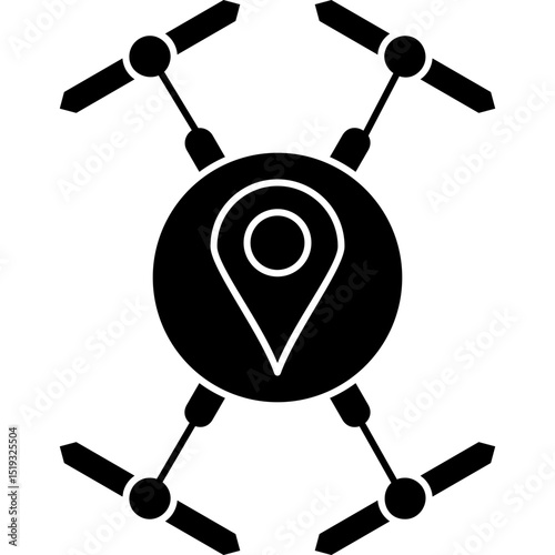Drone Icon Vector Element