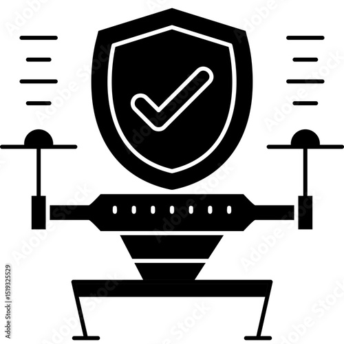 Drone Icon Vector Element