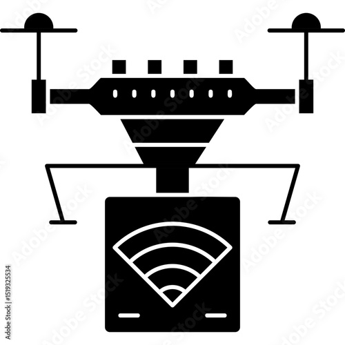 Drone Icon Vector Element