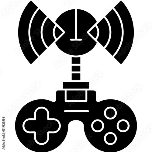 Remote Control Icon Vector Element