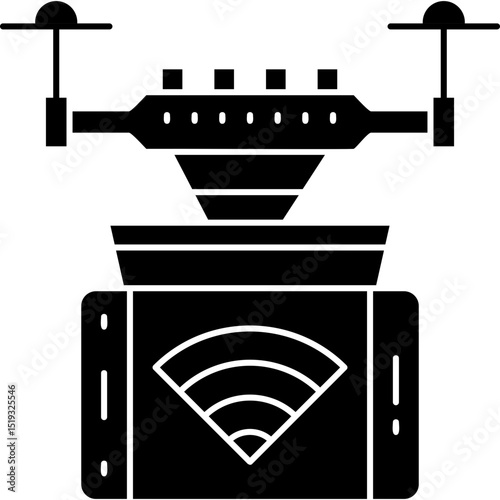 Drone Icon Vector Element