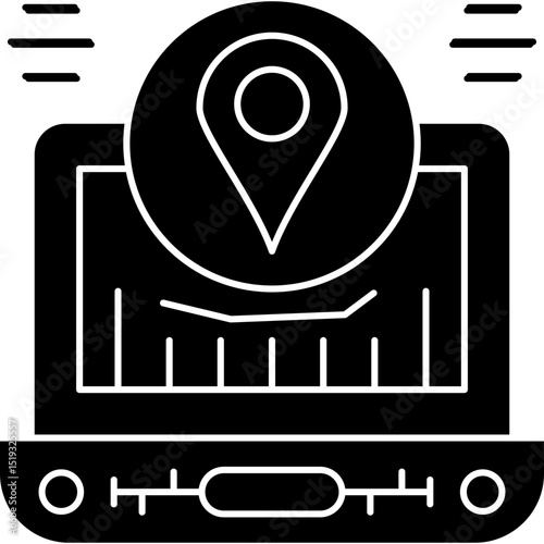 Pin Icon Vector Element