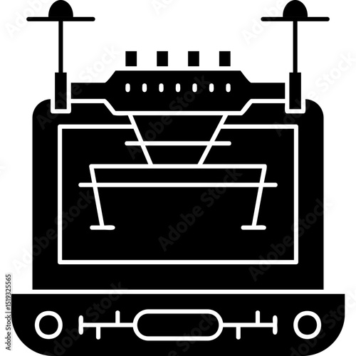 Drone Icon Vector Element