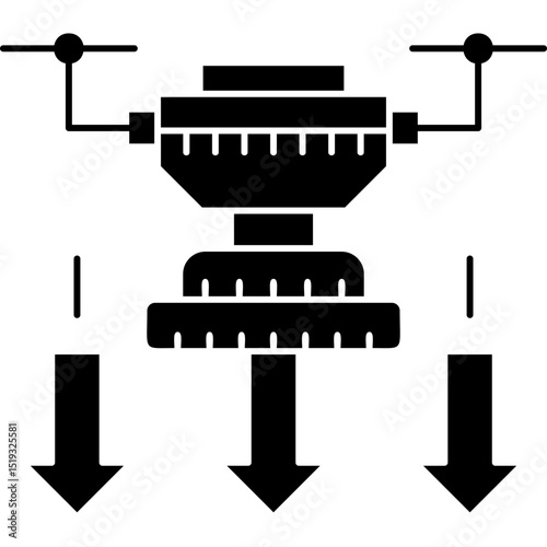 Drone Icon Vector Element