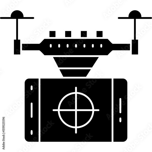 Drone Icon Vector Element
