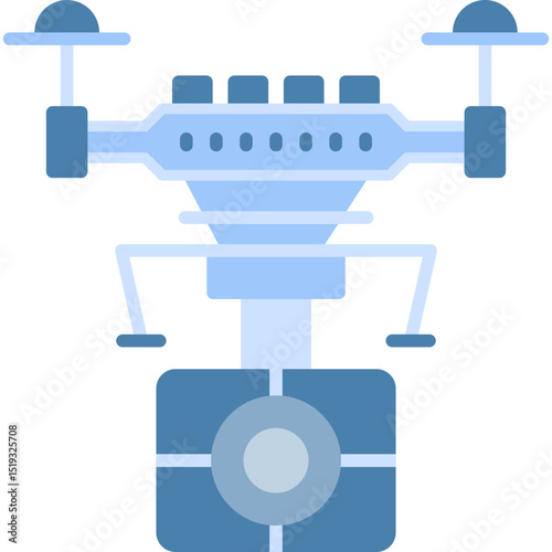 Drone Icon Vector Element