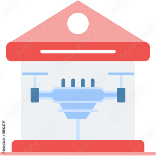 Drone Icon Vector Element