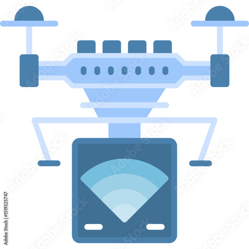 Drone Icon Vector Element