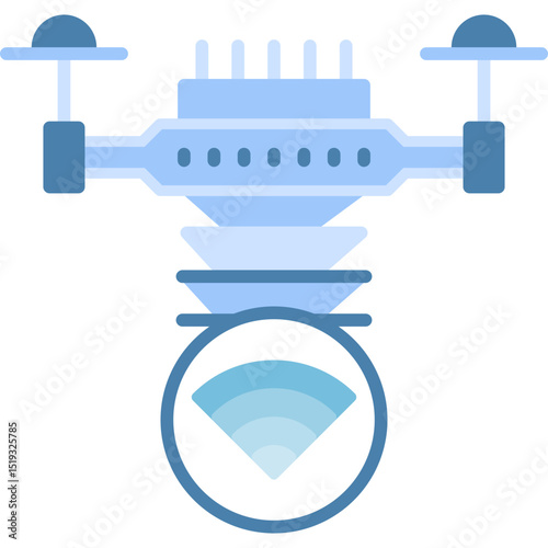 Drone Icon Vector Element