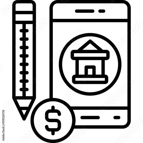 Smartphone Icon Vector Element