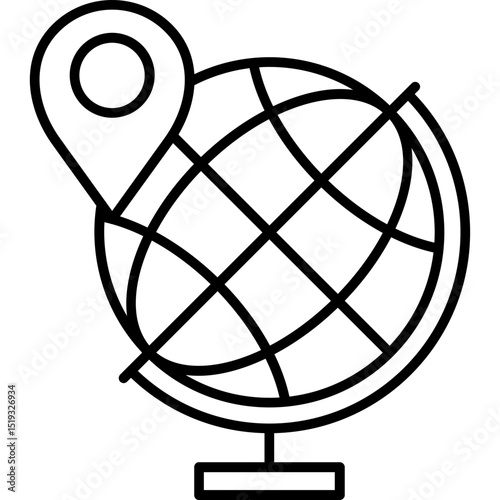 Geography Globe Icon
