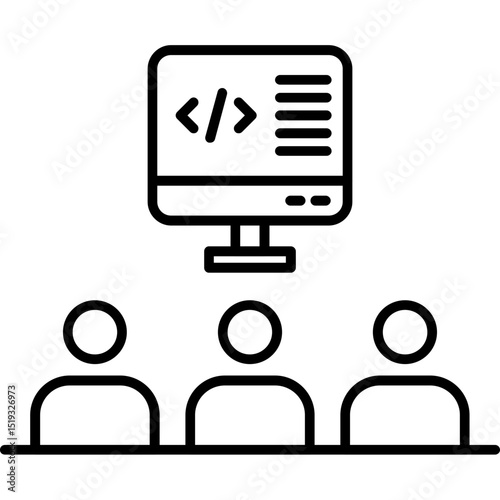 Coding Class Icon