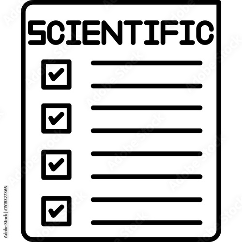 Scientific Journal Icon