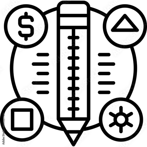 Intelligence Icon Vector Element