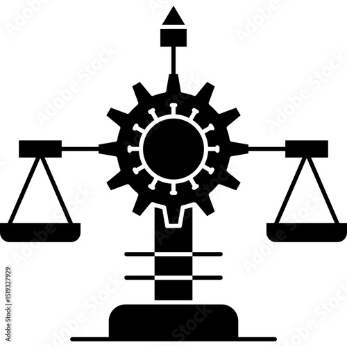 Balance Icon Vector Element