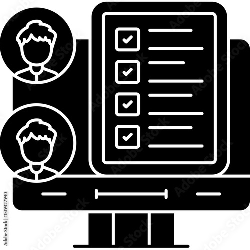 Evaluation Icon Vector Element