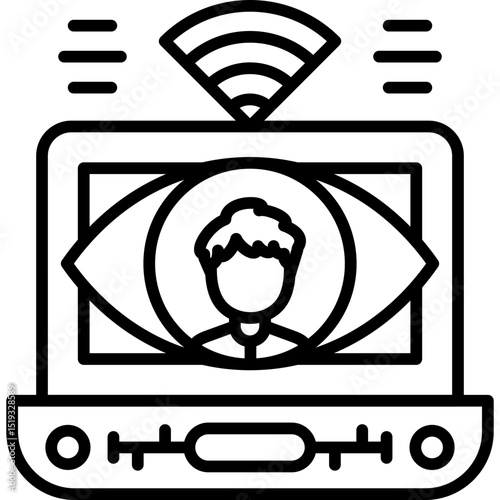 Perception Icon Vector Element