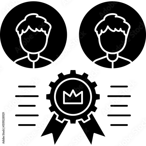 Positioning Icon Vector Element