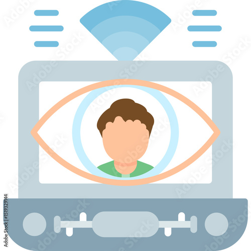 Perception Icon Vector Element