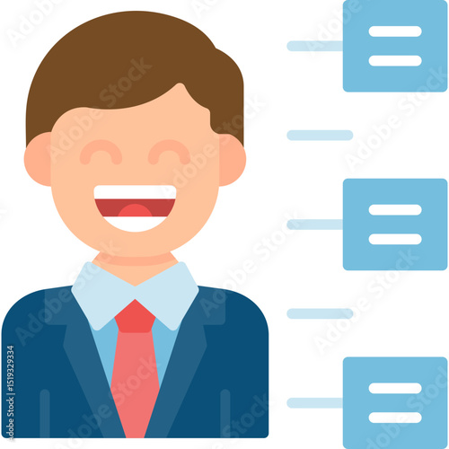 Management Icon Vector Element