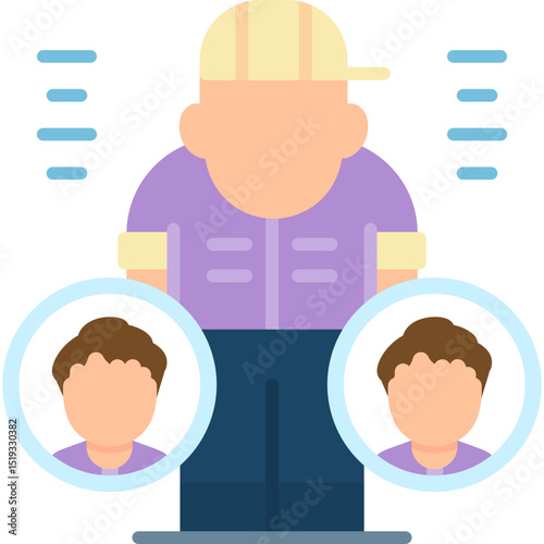 Team Icon Vector Element