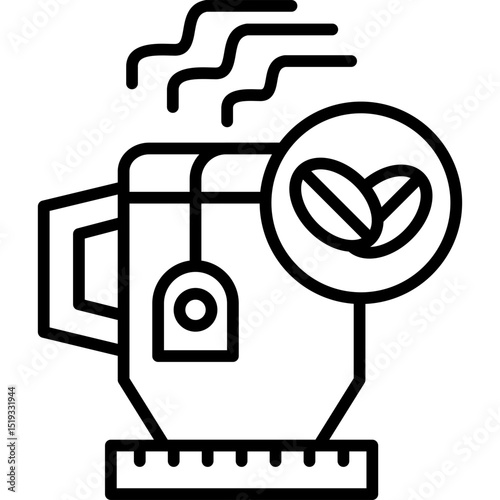 Coffee Cup Icon Vector Element