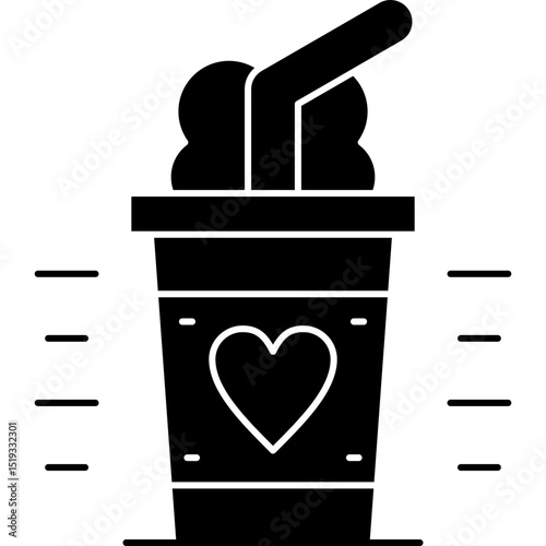 Coffee Cup Icon Vector Element
